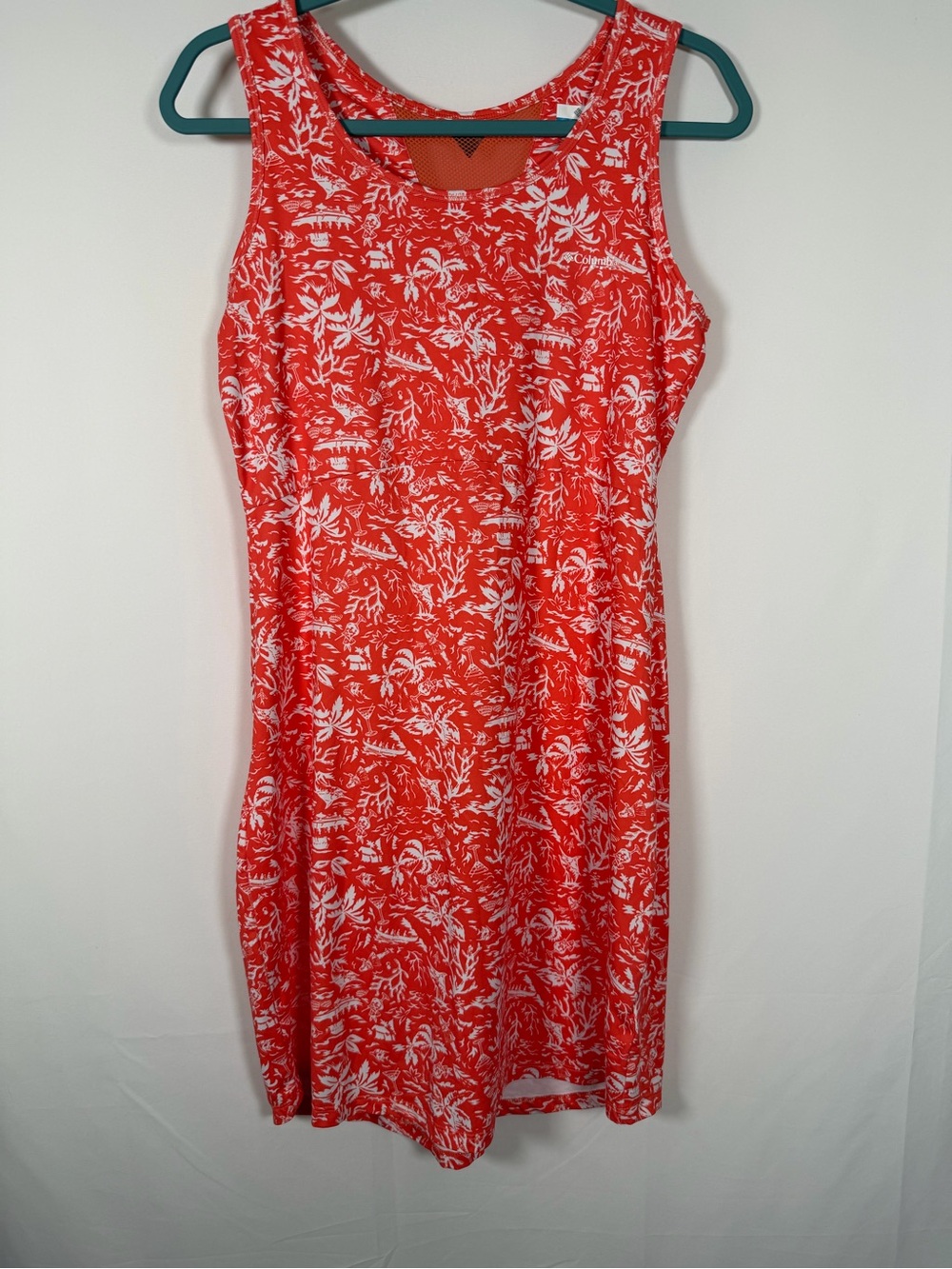 Columbia PFG Vacation Tropical Print Mini Dress